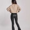 Cole Shop Flared Faux Leather Trousers