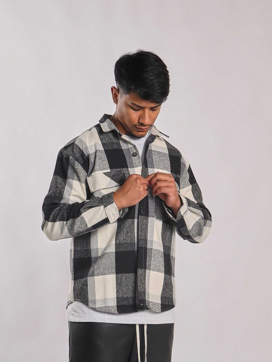 Cole Shop Checked Flannel Shirt