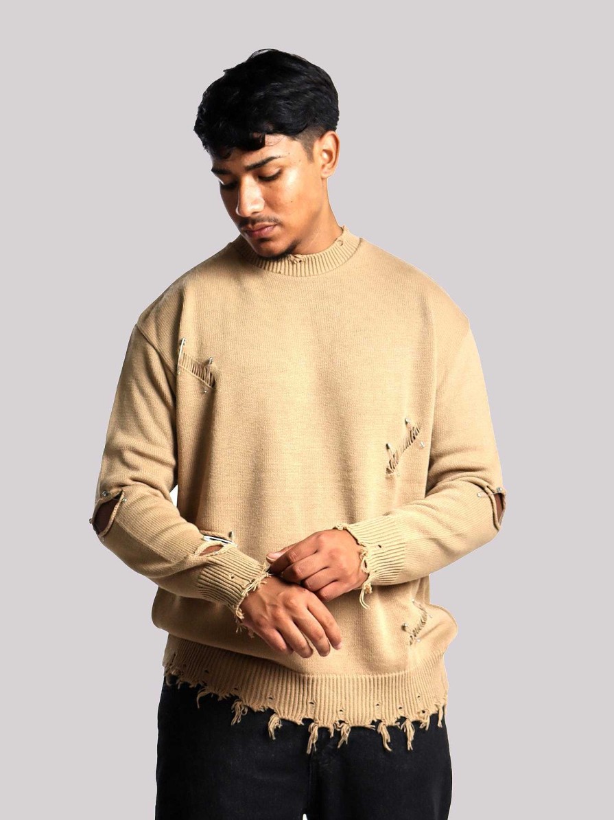 Cole Shop Sweater Abrasions