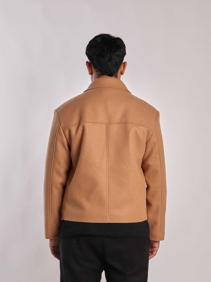 Cole Shop Double Breasted Crop Jacket