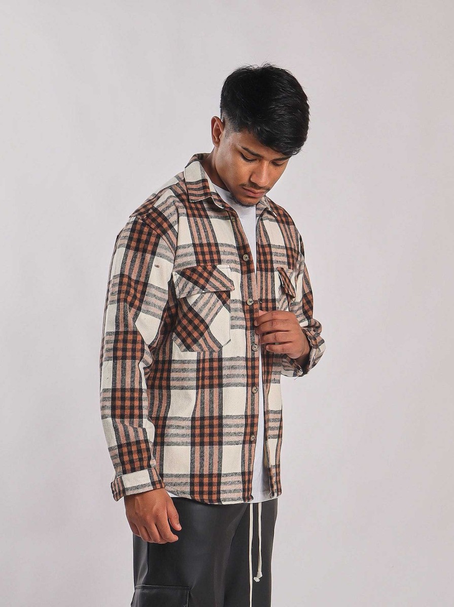 Cole Shop Checked Flannel Shirt