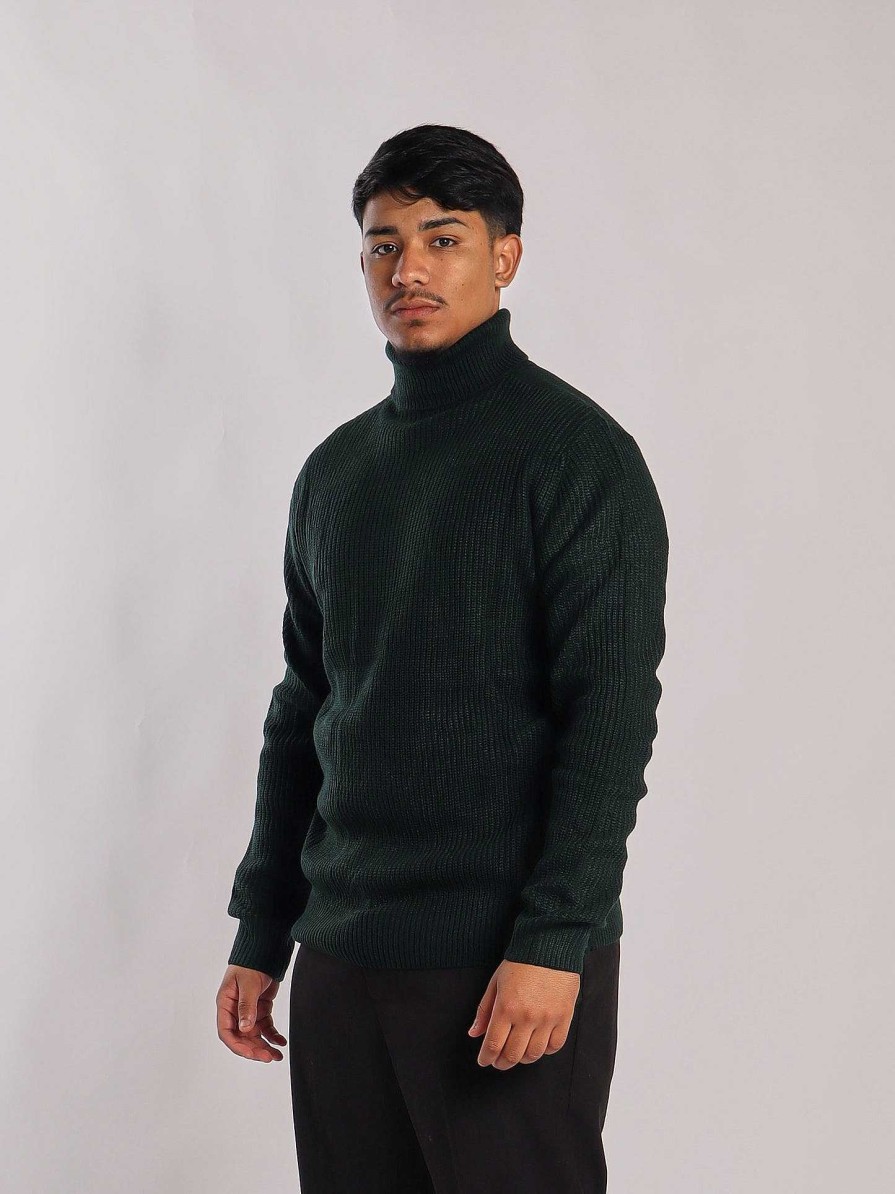 Cole Shop Ribbed high-neck sweater