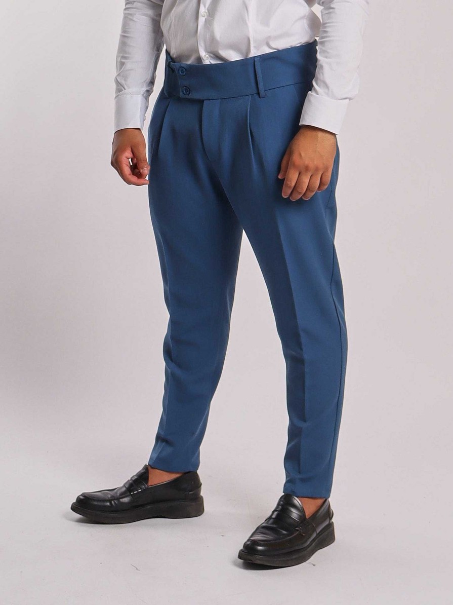 Cole Shop Double Button Trousers