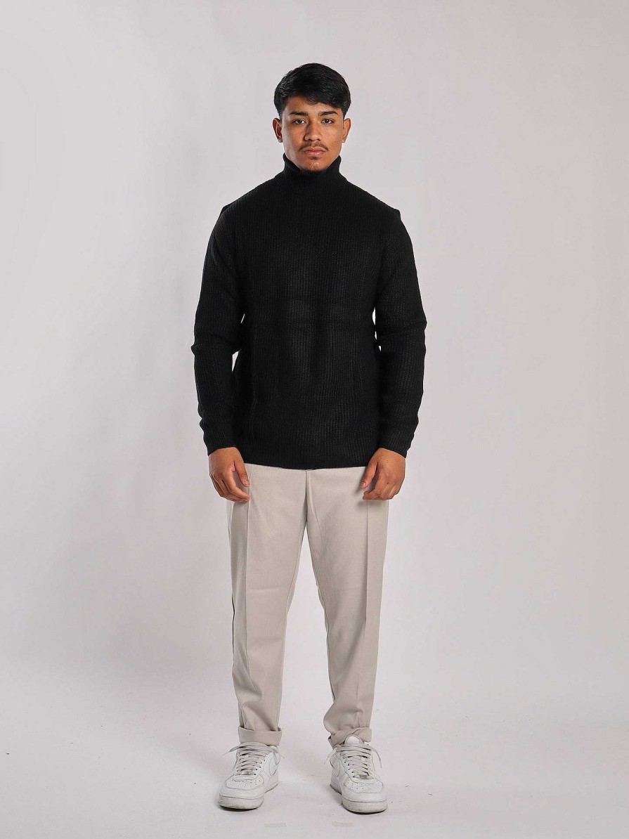 Cole Shop Ribbed high-neck sweater